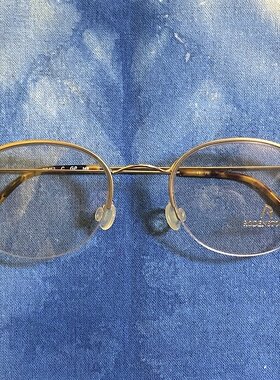 [现货]Rodenstock罗敦司得复古半框式R2413C无螺丝TSL近视眼镜架