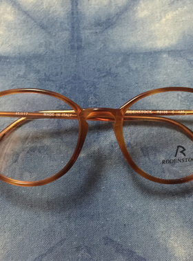 [现货]意大利制Rodenstock罗敦司得R8108C小款琥珀色板材眼镜架框