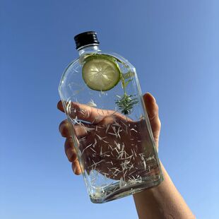 250ml玻璃外卖饮料瓶冰滴奶茶咖啡冷萃果汁瓶泰式 奶茶瓶带盖密封