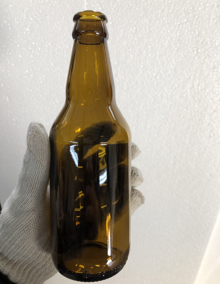 新款330ml棕色玻璃啤酒瓶 咖啡饮料玻璃瓶空瓶 带盖 精酿玻璃瓶
