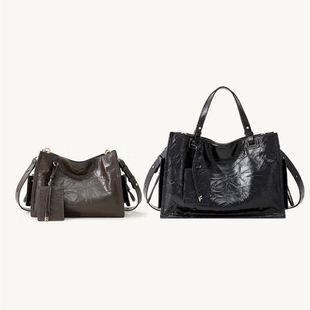 Fion/菲安妮糖纸系列真皮托特包 25新款单肩手提包FAAFRNL003/004