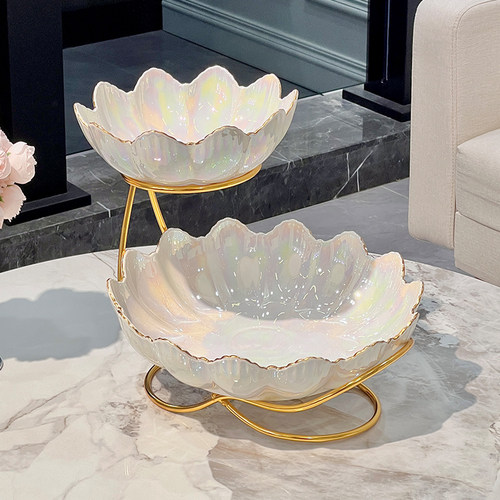 【爆款热销1万+】高档陶瓷果盘