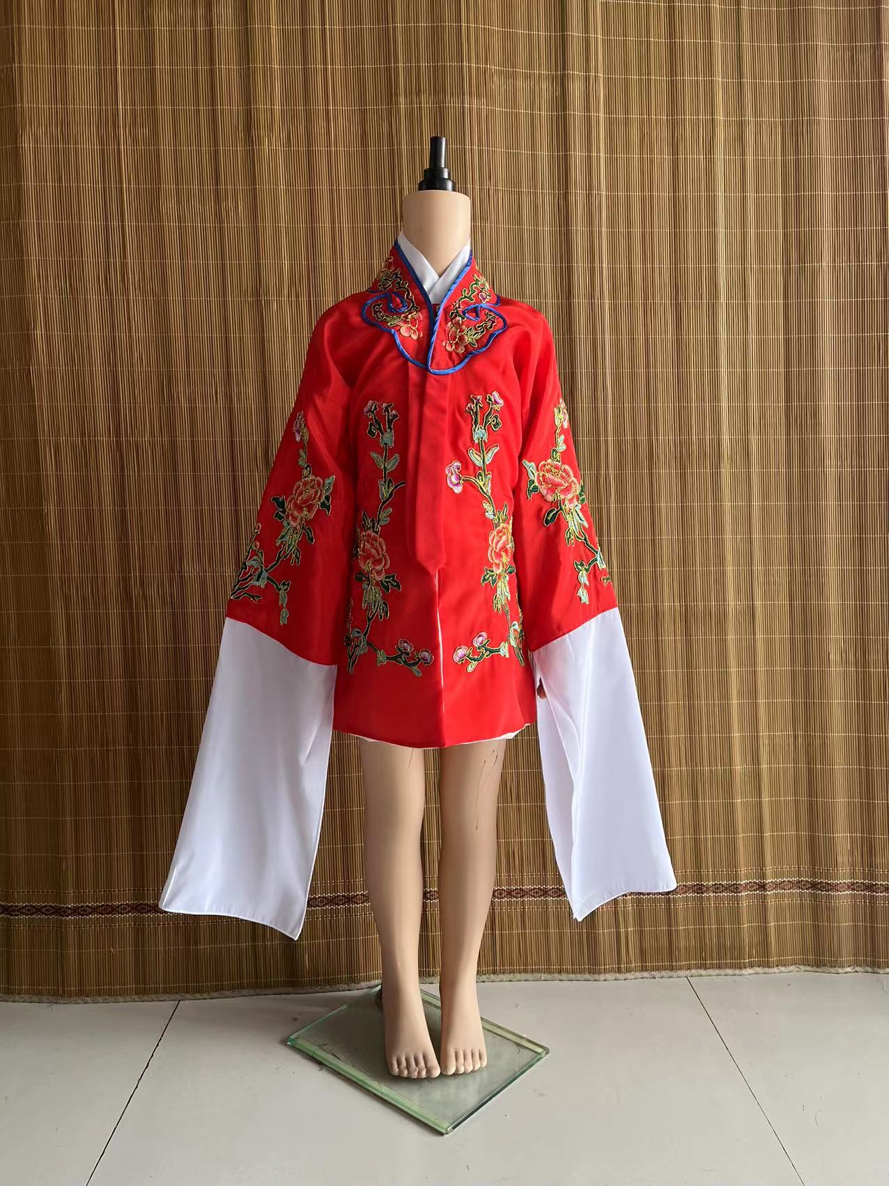 双嘻记新款时尚儿童写真美人季主题服装艺术照摄影拍照女披戏曲服