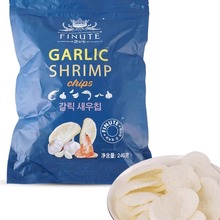 山姆韩国进口FINUTE芥末味海苔谷物脆蒜味虾片(膨化食品)零食代购