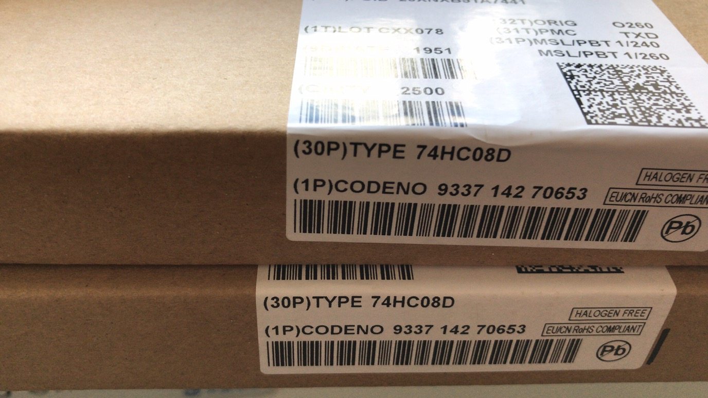 74HC08D逻辑芯片全新原装