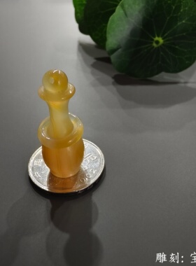 文丽之喜果男女款玛瑙玉髓吊坠