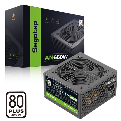 【三年质保】鑫谷电源AN650台式机电脑电源白牌认证额定650W
