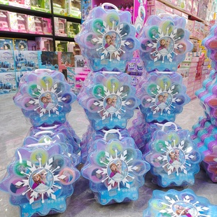 冰雪公主儿童无毒橡皮小麦泥彩泥面条饺子机轻粘彩沙模具套装孩女