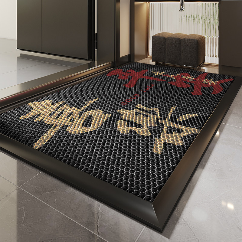 入户门地垫耐脏免洗pvc门口脚垫进门地毯家用室内防滑垫2025新款