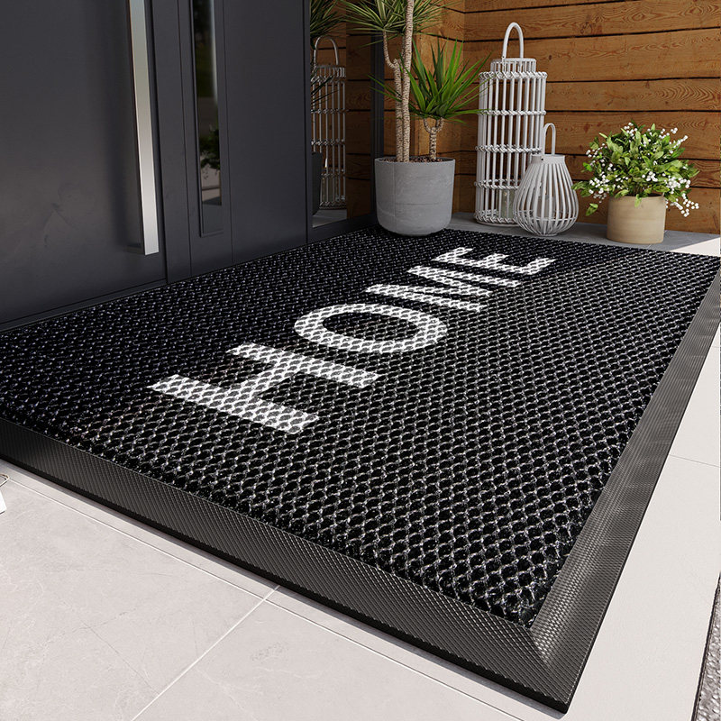 入户门地垫室外门口防滑垫户外庭院门垫地毯防水防晒脚垫弹力垫子