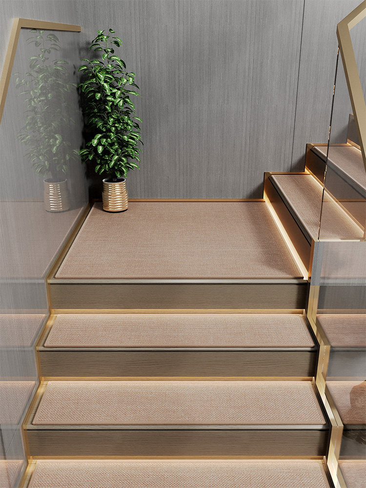 楼梯踏步垫家用实木阶梯式防滑脚垫子可定制覆式台阶地垫静音地毯,居家布艺,楼梯垫,淘宝优惠券,粉丝福利购,淘宝优惠卷