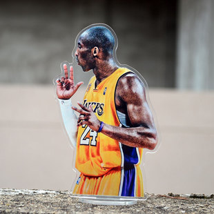 科比库里詹姆斯杜兰特亚克力车载摆件立牌手办玩偶玩具球迷礼品