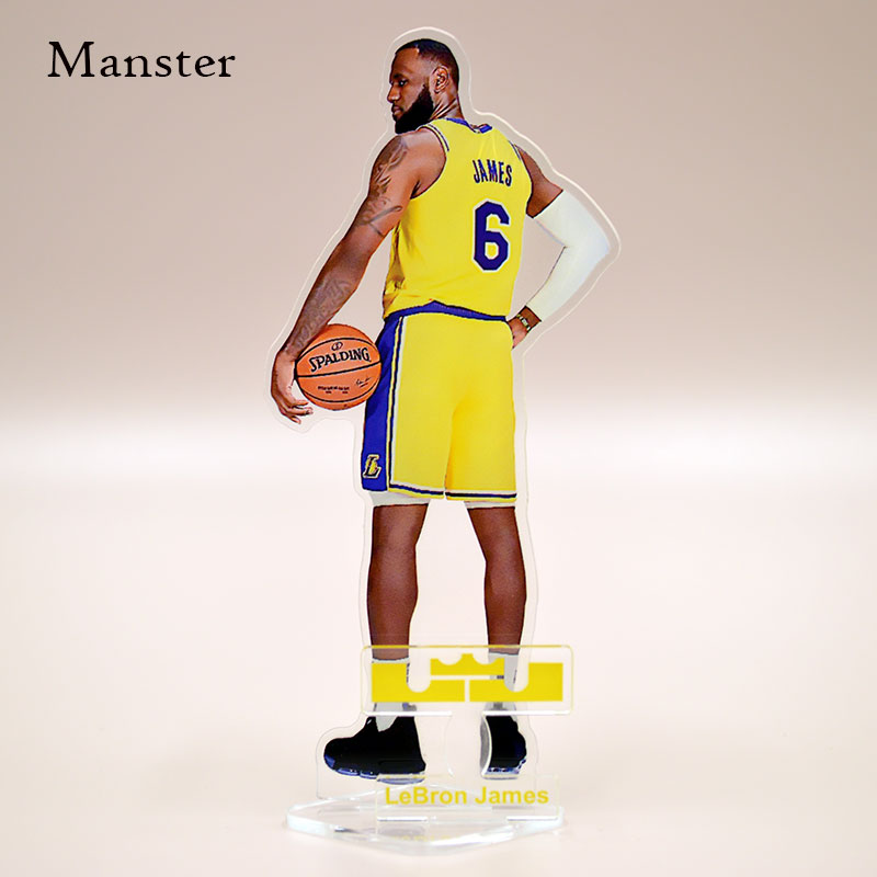 篮球周边科比库里莫兰特欧文亚克力立牌车载玩偶人偶手办摆台礼物