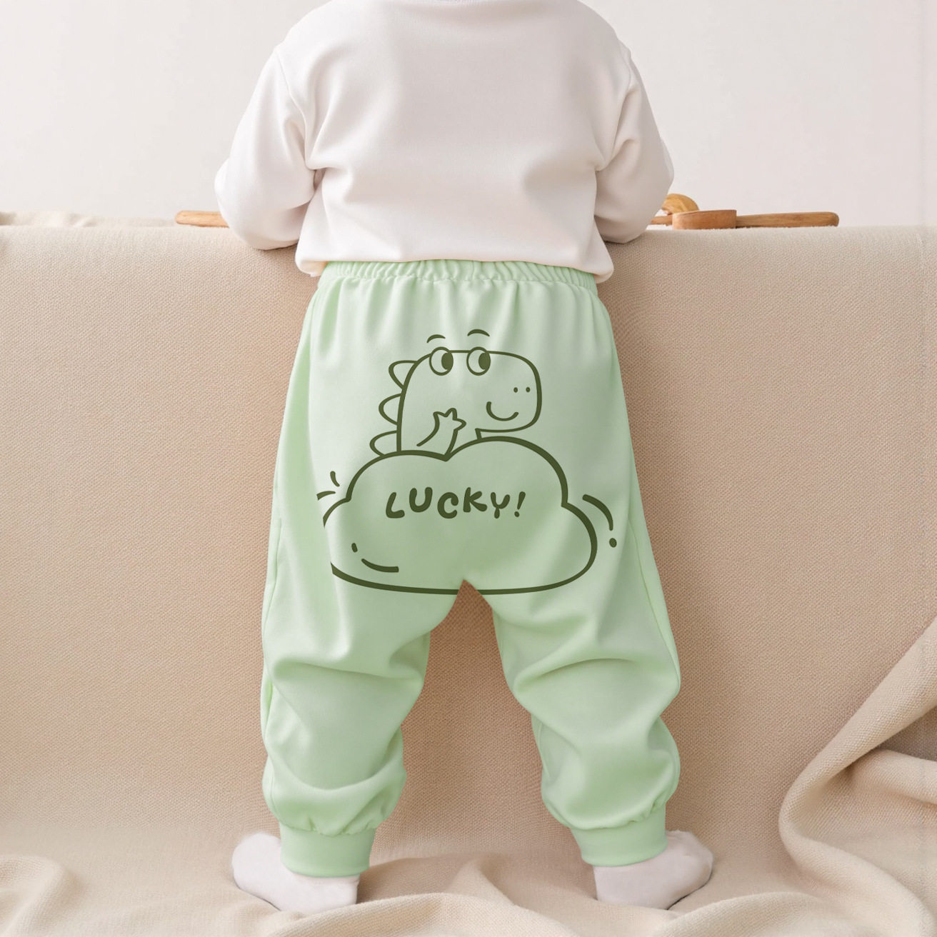 婴儿大屁屁A类裤子宝宝男女春秋季纯棉通长裤休闲PP裤家居服保暖,童装/婴儿装/亲子装,裤子,淘宝优惠券,粉丝福利购,淘宝优惠卷