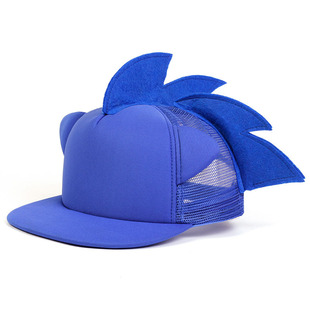 2026 women卡通动漫索尼克周边物品 可调节超音鼠音速小子太阳帽