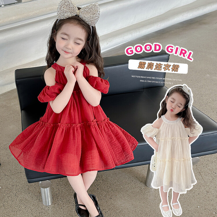 77203女童夏装连衣裙新款