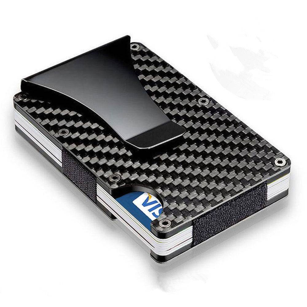 RFID Blocking Metal Wallet Credit card Holders Money Clip