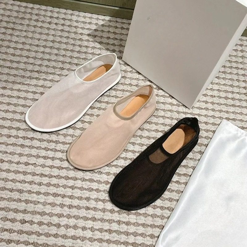 2026 shoes women半透明网纱休闲舒适平底鞋女套脚透气镂空渔网单,流行男鞋,单鞋,淘宝优惠券,粉丝福利购,淘宝优惠卷