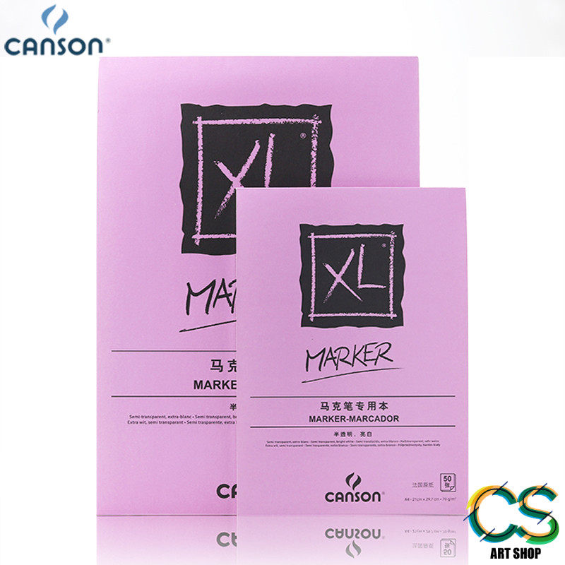 CANSON Canson marker pen XL series Dedicated design Light White paper 70 gram 50 Zhang A3A4in the Electronic Dictionary/Electronic paper book/Stationery , The paper book , Notebook/Notepad  category - from Buy2taobao.com to provide professional Taobao agent buy service