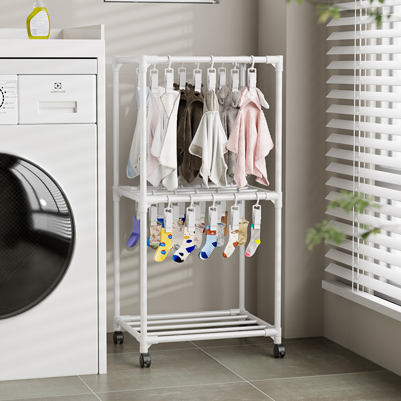 可移动袜子架落地家用