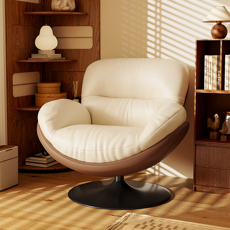 懒人沙发旋转蛋壳椅可睡摇摇椅