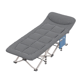 午休折叠床单人躺椅办公室睡午觉神器简易便携医院陪护行军午睡床