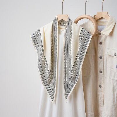 三角围巾防晒领巾韩国复古小围巾