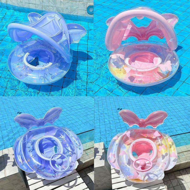 Swim Ring Tube Pool Floating Inflatable Swimming Seat Ring F
