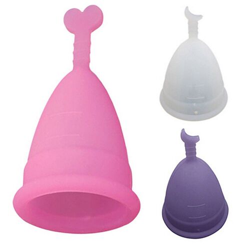 Feminine Hygiene Lady Cup Menstrual Cup Silicone Coppetta Me