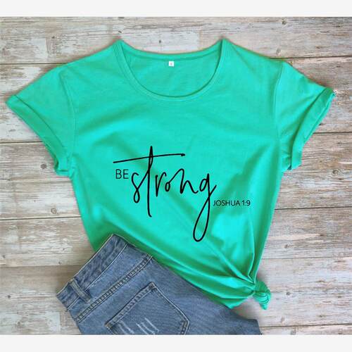 纯棉T恤女Women Cotton t-shirts ladies t shirts tops BeStrong