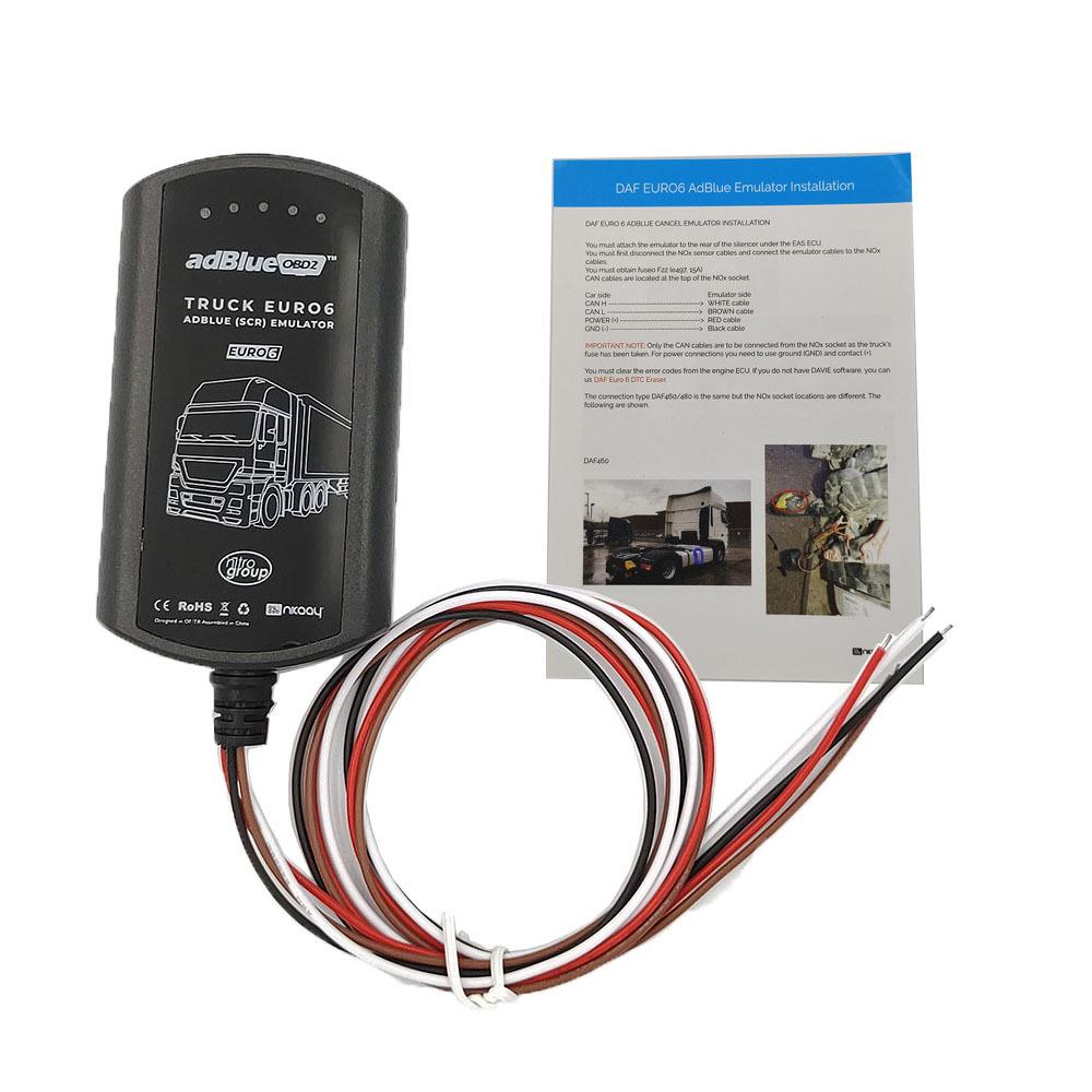 卡车检测 Adblueobd2 Euro6 Truck Emulator for daf欧六