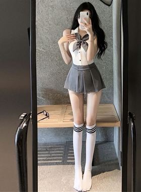 023新款制服套装清纯少女学生JK水手服女