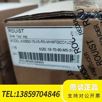 AWB60-10-K5-RS-MHMF042D1U2M 罗斯特行星减速机伺服电机议价