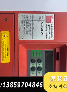 意大利SAMP SIRCO变频器：FOX4T015 XX1拆议价