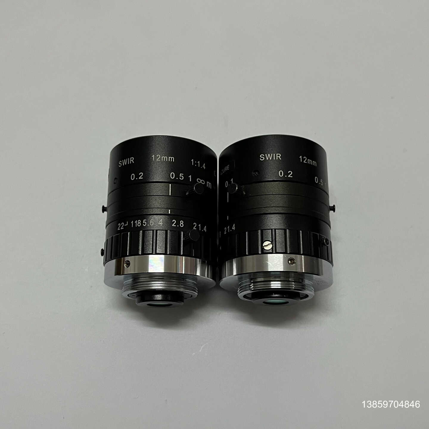 短波近红外工业镜头 700-1700nm高透 SWIR相机1议价