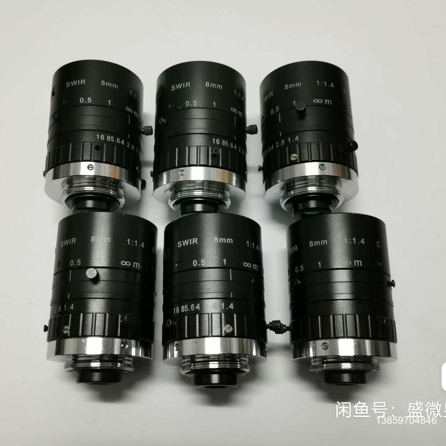 短波近红外工业镜头 700-1700nm高透 SWIR相机8议价