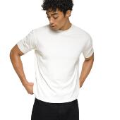 弹力纯色休闲T恤男装 AaNn 索罗娜螺纹竹纤维棉混纺合身正肩短袖