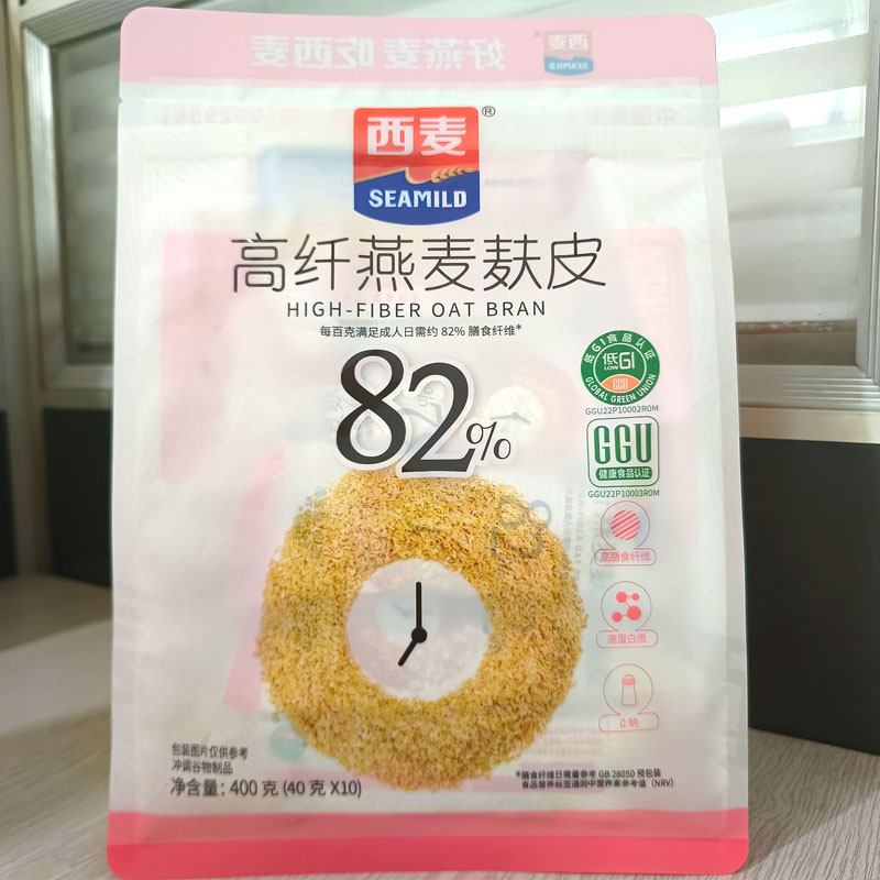 西麦高纤燕麦麸皮高膳食纤维图片