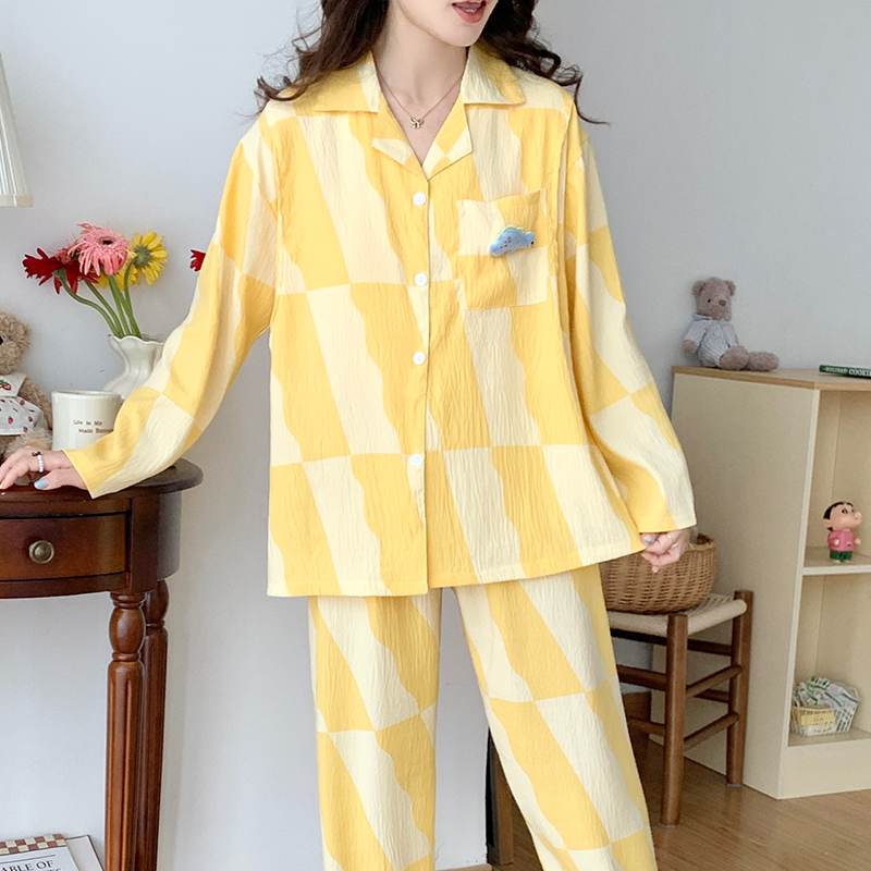 带胸垫云朵棉月子服春夏季薄款产后纯棉大码孕妇睡衣产妇哺乳喂奶