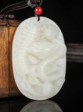 和田玉籽料五毒手把件