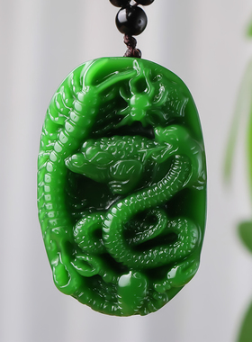 和田玉碧玉五毒手把件