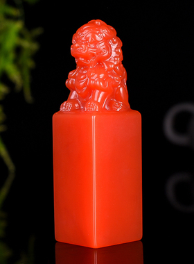 天然玉石和田玉印章手把件摆件