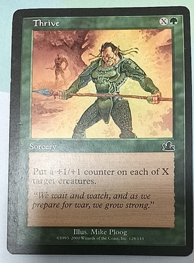 万智牌 强旺 预言 绿色 普牌 铁 英文 实拍 桌游卡牌上海文波 MTG