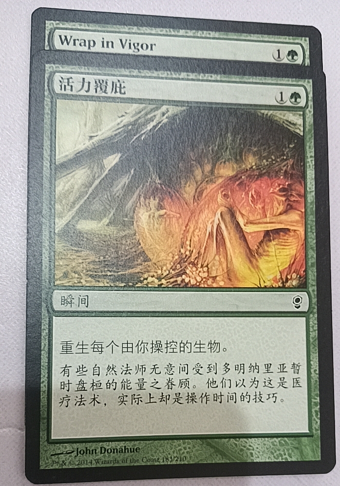 万智牌 活力覆庇  Wrap in Vigor