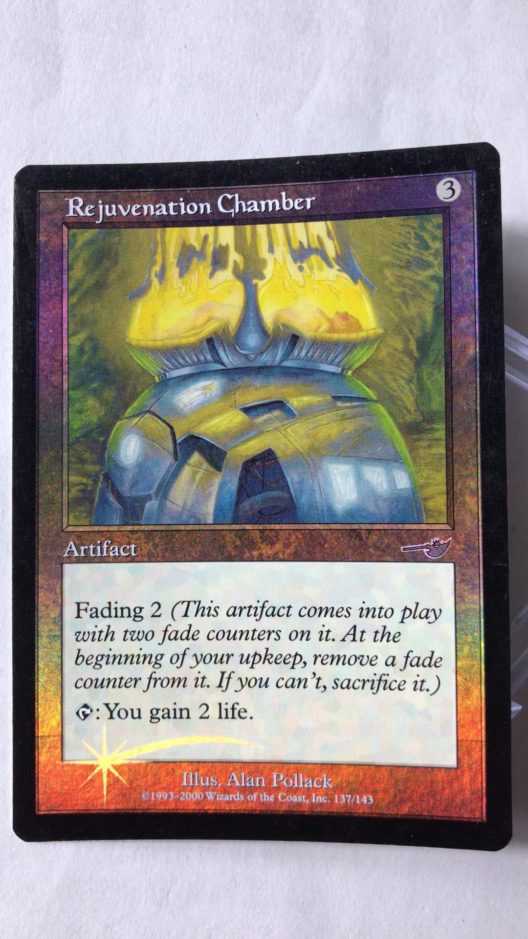 万智牌 活力室 宿敌 银牌 无色 闪 平 桌游卡 实拍 上海文波 MTG