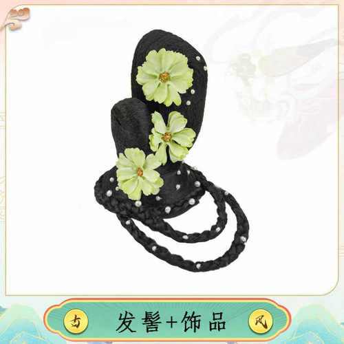 百搭古装全套发髻头饰