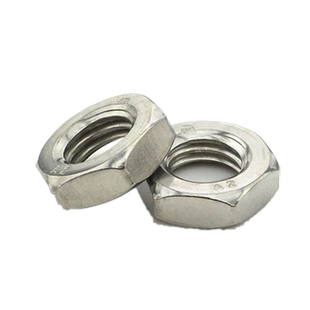 304不锈钢六角螺母反牙反扣左旋螺母2520/310S耐高温无磁性螺丝帽