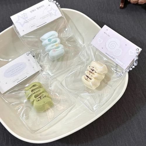 2025新款迷你奶油条捏捏乐超萌系列食品级硅胶慢回弹解压挂件款