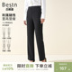 通勤百搭直筒垂感舒适显瘦女长裤 秋冬时尚 西裤 百斯盾官方女装