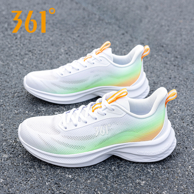 361度软底减震慢跑鞋网面运动鞋